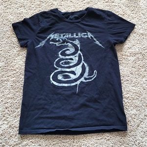 Men's Metallica band shirt sz Medium